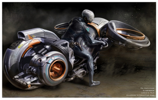 Illustration for article titled Concept Art Of The Sandmen From The Logan's Run Remake That Never Was